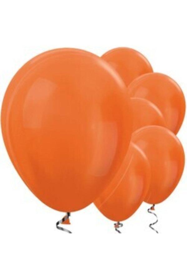Parti Sürprizi Turuncu 10 Lu Latex Balon - Image 1