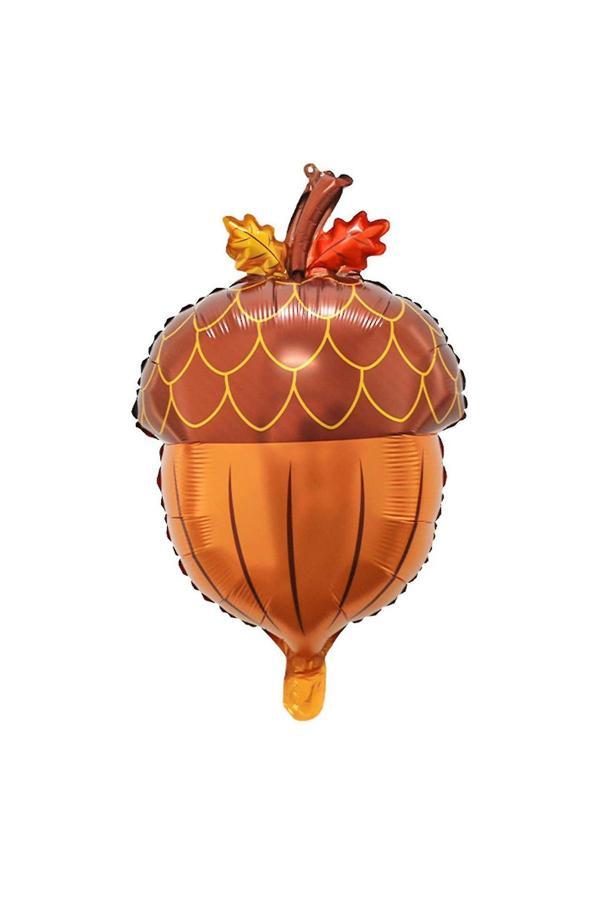 Parti Sürprizi Meşe Palamudu Şekilli Folyo Balon 1 Adet - Image 1