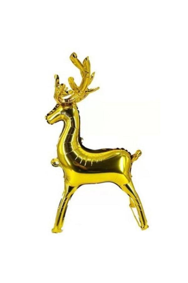 Parti Sürprizi Geyik Şekilli Folyo Balon Gond Renk - Image 1