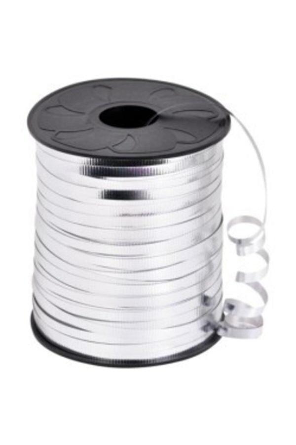 Parti Sürprizi Metalik Gümüş Rafya - Image 1