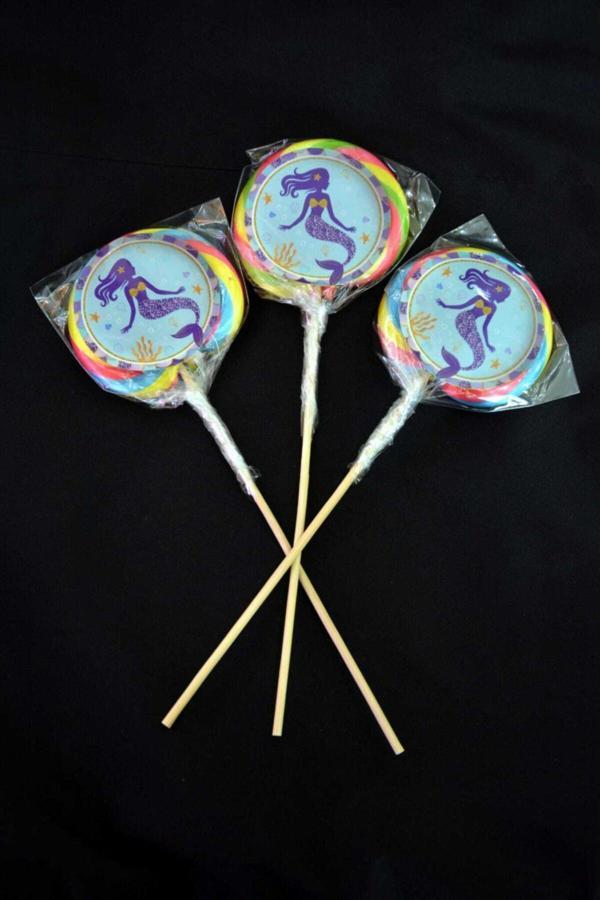 Parti Sürprizi Deniz Kızı 10 Lu Lolipop - Image 1