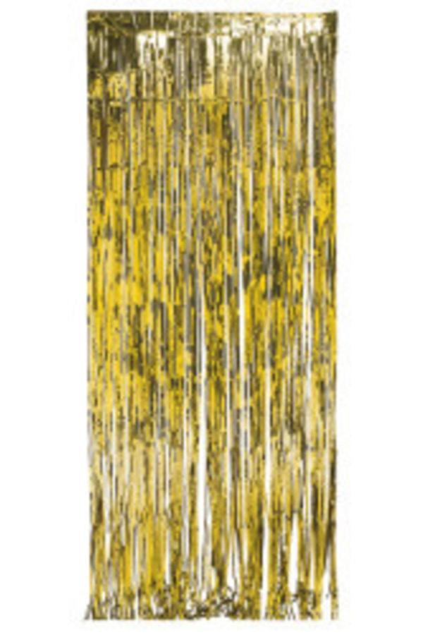 Parti Sürprizi Kapı Perdesi Altın Renk 100 X 220 Cm - Image 1