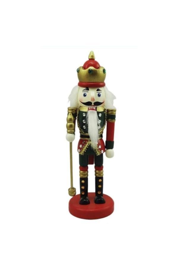 Parti Sürprizi Dekoratif Kurşun Asker Fındıkkıran Kral 20 Cm 1 Adet - Image 1