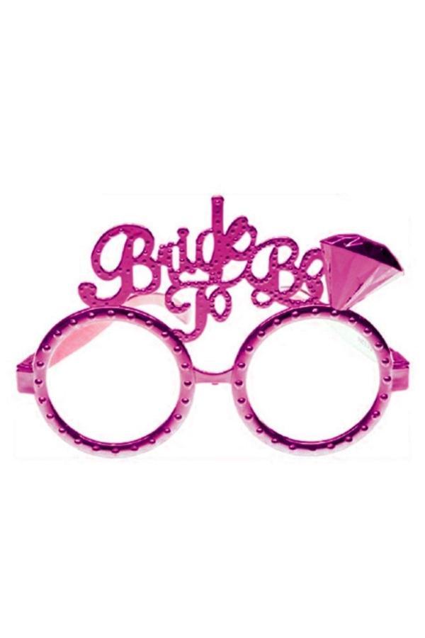 Parti Sürprizi Bride To Be Tektaş Pembe Renk Gözlük - Image 1
