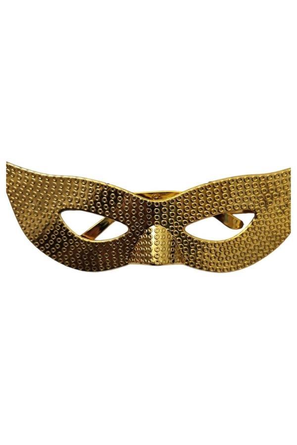 Parti Sürprizi Eğlenceli Parti Gözlüğü Altın Renk 1 Adet - Image 1