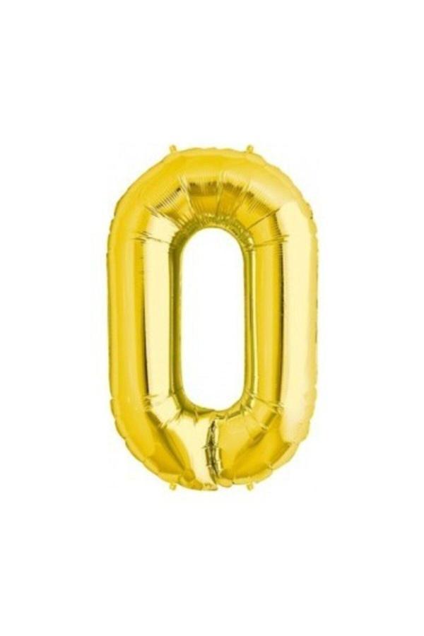Parti Sürprizi Folyo Balon O Harfi Altın Renk 100 Cm - Image 1