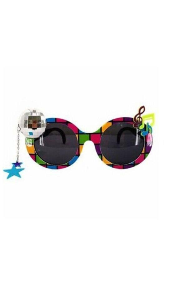 Parti Sürprizi Eğlenceli Disko Topu Ve Müzik Notaları Gözlük - Image 1