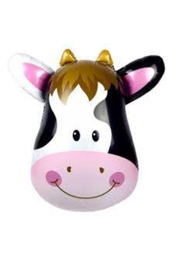 Parti Sürprizi Safari Partisi Inek Folyo Balon 1 Adet - Image 1