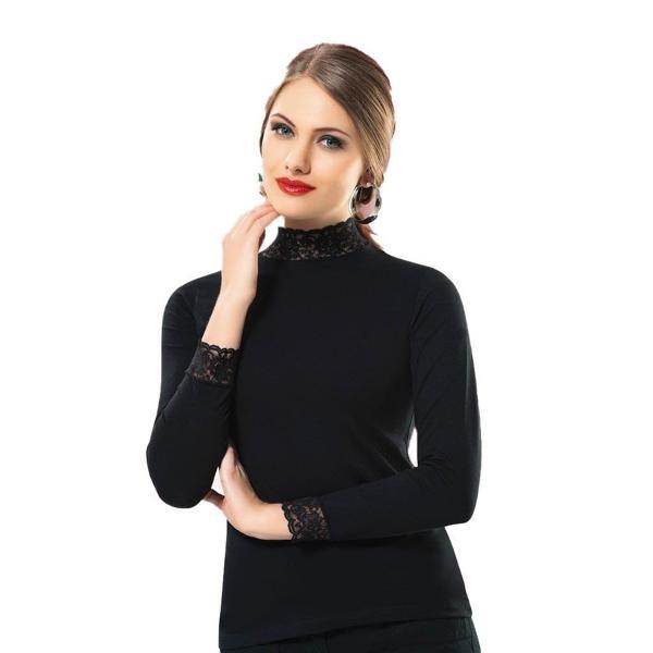 DANTELLİ UZUN KOL T-SHİRT 2936 - Image 1