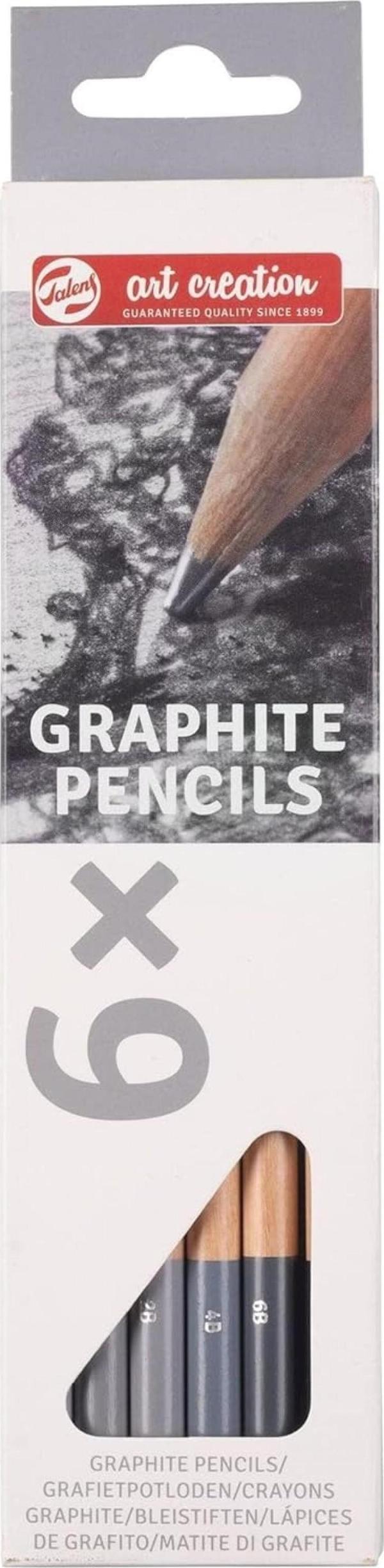 Talens Art Creation Graphite Pencils 6'lı Dereceli Kalem Seti / 9028106M - Image 1