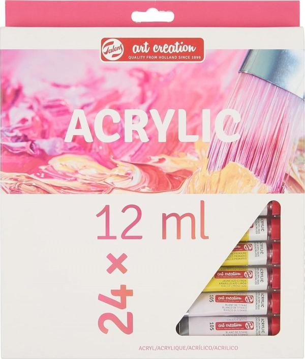 Talens Art Creation Acrylic Colour 24x12ml Akrilik Boya Seti / 9021724M - Image 1