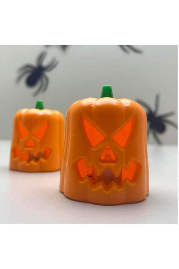 Parti Sürprizi Halloween Cadılar Bayramı Balkabağı Işıklı Dekor 1 Adet - Image 1