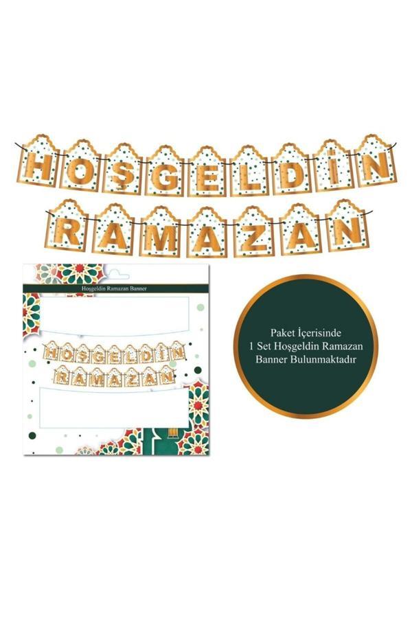 Parti Sürprizi Hoş Geldin Ramazan Puanlı Banner Set - Image 1