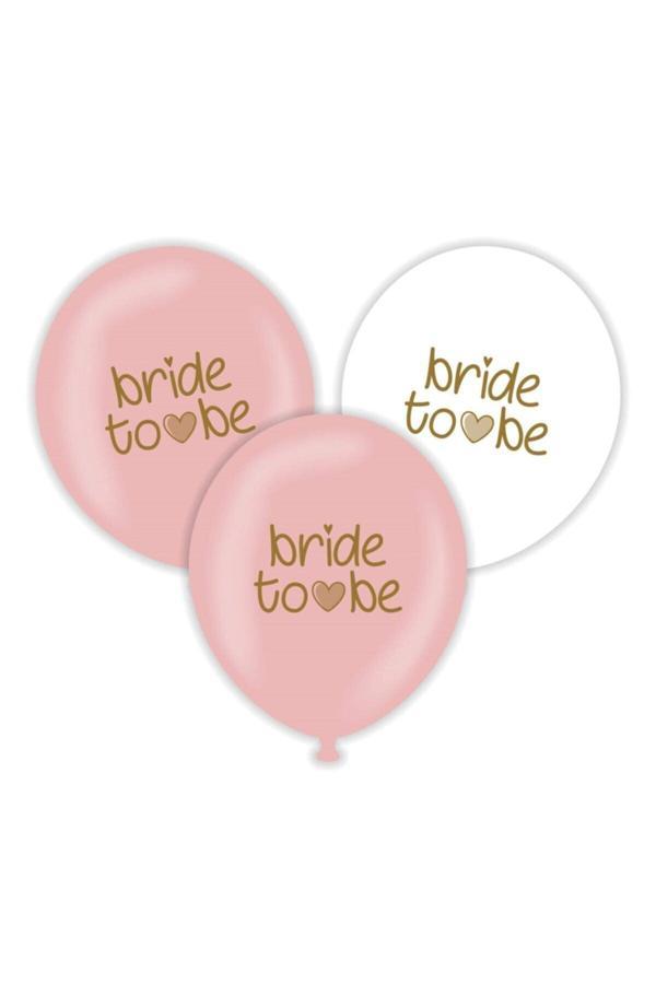 Parti Sürprizi Bride To Be Temalı Baskılı Balon 10 Adet - Image 1