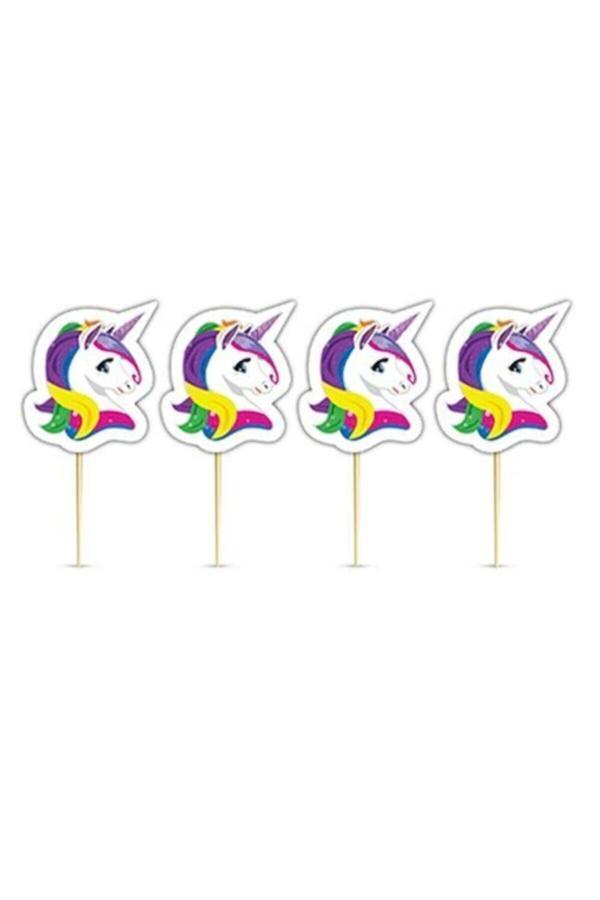 Parti Sürprizi Unicorn Kürdan 10 Lu - Image 1