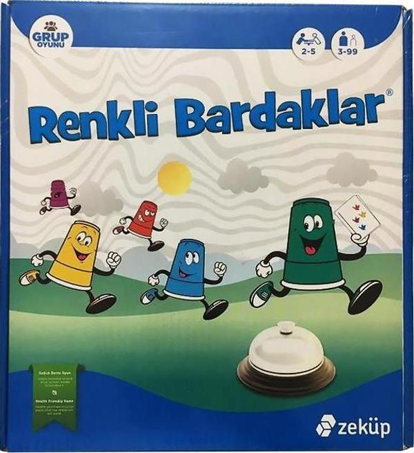Zet Zeka Zeküp Renkli Bardaklar Zeka Oyunu - Image 1