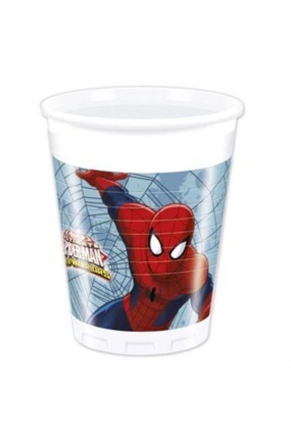 Parti Sürprizi Ultimate Spiderman Plastik Bardak 8 Adet - Image 1