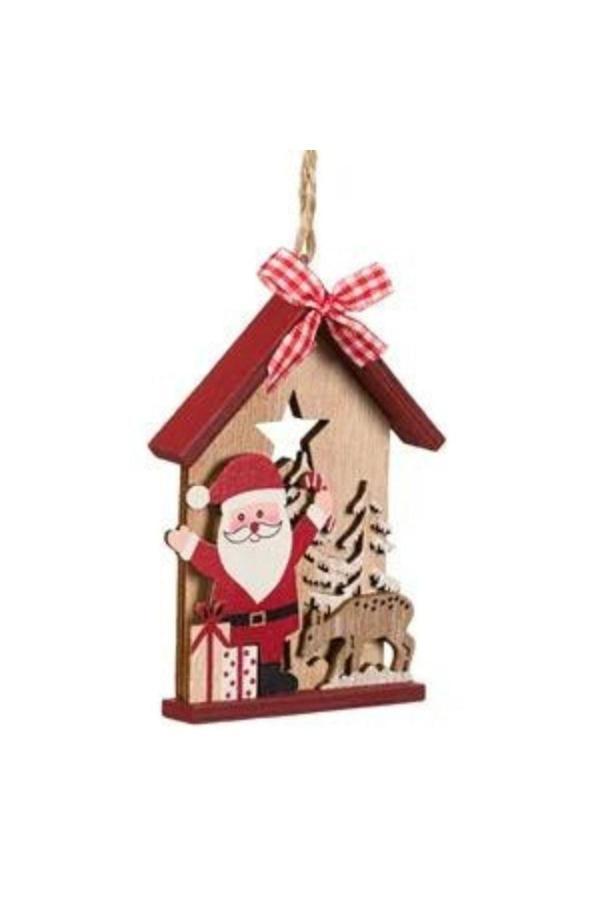 Parti Sürprizi Yılbaşı Noel Baba Dekor Süs 11 Cm 1 Adet - Image 1