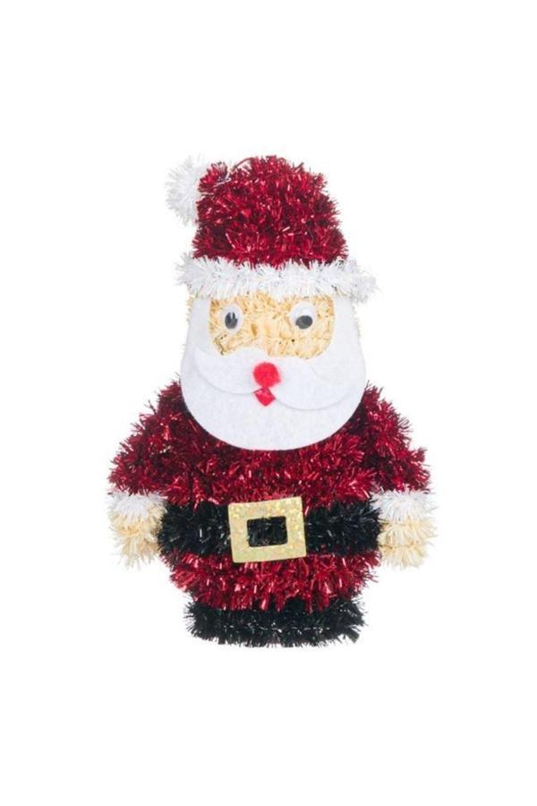 Parti Sürprizi Yılbaşı Noel Baba Dekor Süs 17 Cm 1 Adet - Image 1