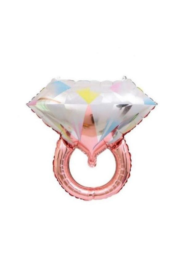 Parti Sürprizi Bride To Be Tektaş Rose Gold Yüzük Folyo Balon - Image 1