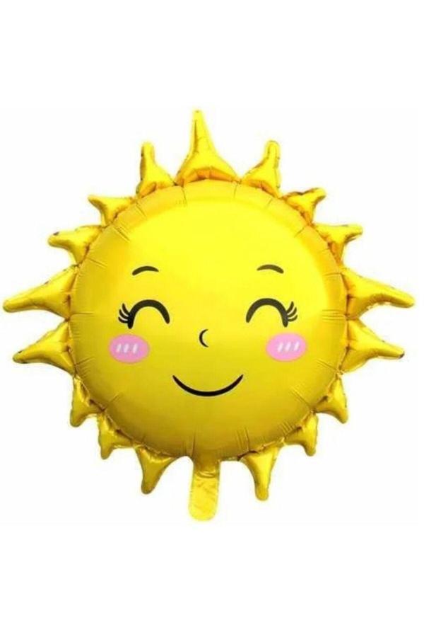 Parti Sürprizi Güneş Şekilli Folyo Balon 1 Adet - Image 1