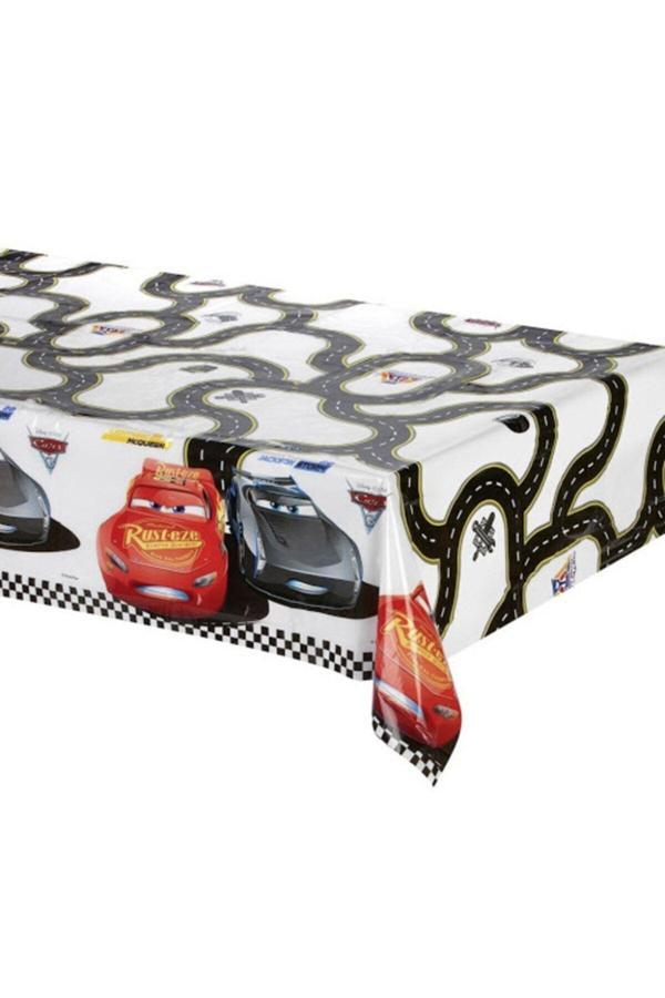 Parti Sürprizi Cars Arabalar Plastik Masa Örtüsü120 x 180 cm - Image 1