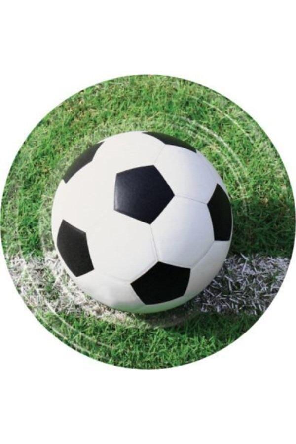 Parti Sürprizi Futbol Topu Teması Tabak 8 Adet - Image 1