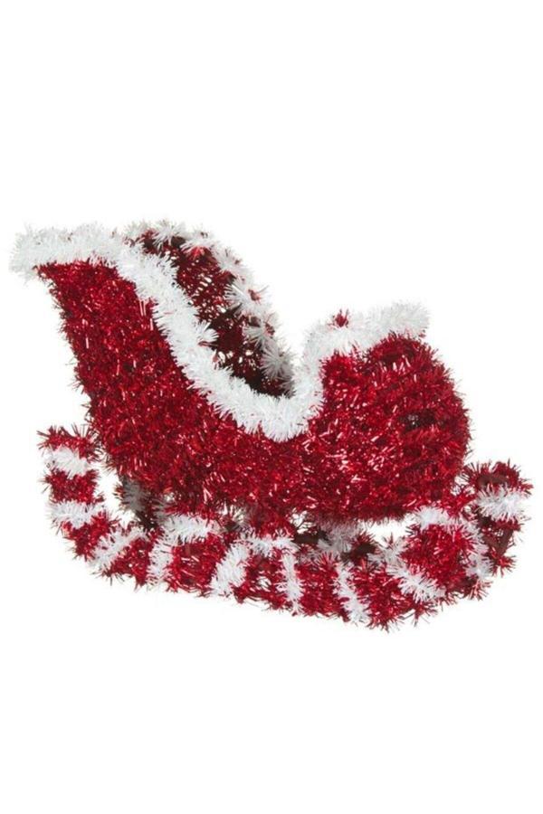 Parti Sürprizi Yılbaşı Partisi Noel Baba Kızağı Dekor Süs - Image 1