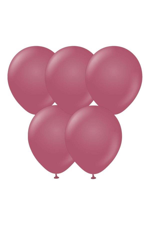 Parti Sürprizi Retro Yaban Çiçeği Latex Balon 10 Adet - Image 1