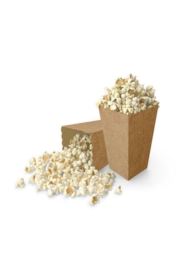 Parti Sürprizi Kraft Popcorn Mısır Kutusu 10 Adet - Image 1