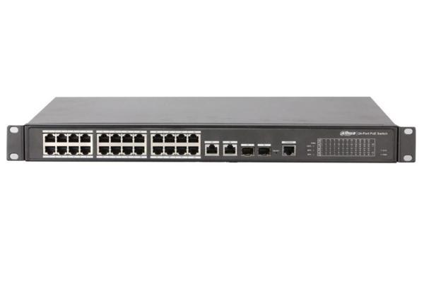 Dahua PFS4226-24ET-360 24 Port 250 Metre Poe İletimi Poe Switch - Image 1