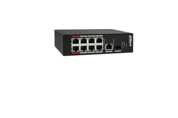 Dahua PFS3110-8ET-96 8-Port PoE Switch (Yönetilmeyen) - Image 1