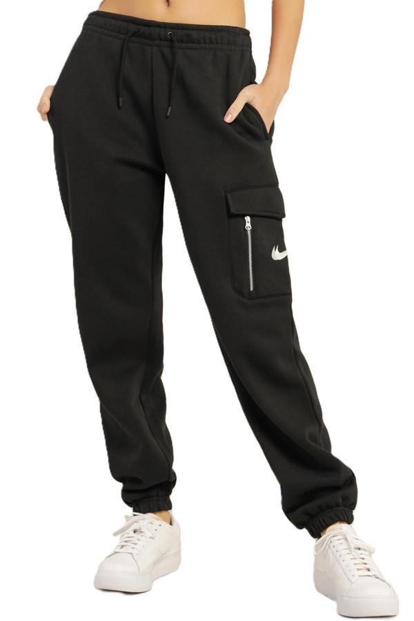 Nike Sportswear Dance Cargo Loose Fit Pants Kadın Bol Kesim Kargo Cepli Eşofman Altı Siyah - Image 1