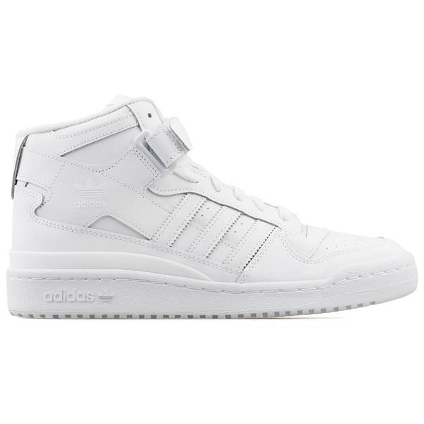Adidas Orginals Forum Mid Leather Mid Sneaker Hakiki Deri Erkek Günlük Spor Ayakkabı Beyaz - Image 1
