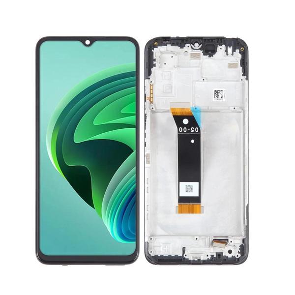 Xiaomi Uyumlu Redmi Note 11E 4G Lcd Ekran Dokunmatik Siyah Çıtalı - Image 1