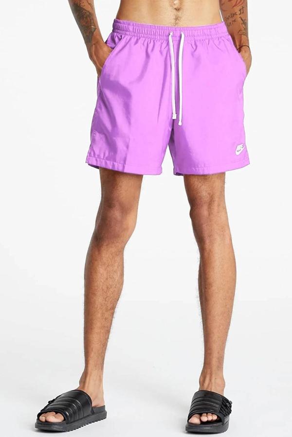 Nike Sportswear Men's Woven Short Erkek Astarlı Deniz Şortu Lila - Image 1