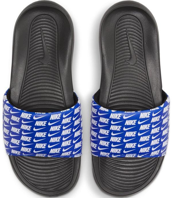 Nike Victori One Swoosh Printed Erkek Terlik - Mavi - Image 1