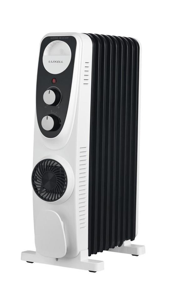Luxell LUX09-FP-BW 9 Dilim 2400 Watt Turbo Fanlı Yağlı Radyatör - Image 1