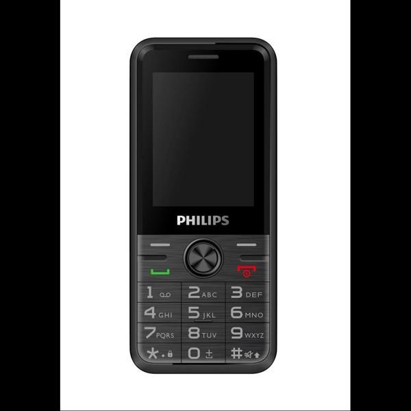 Phılıps Xenium E6500, 128mb, Siyah, 48mb Ram, 2,4inc Ekran, Arka Kamera, 4g Çift Sim Desteği, Fm Rad - Image 1