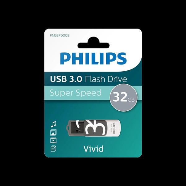 Phılıps Fm32fd00b, 32gb, Usb 3.0, Vivid, Gölge Grisi, Flash Disk - Image 1