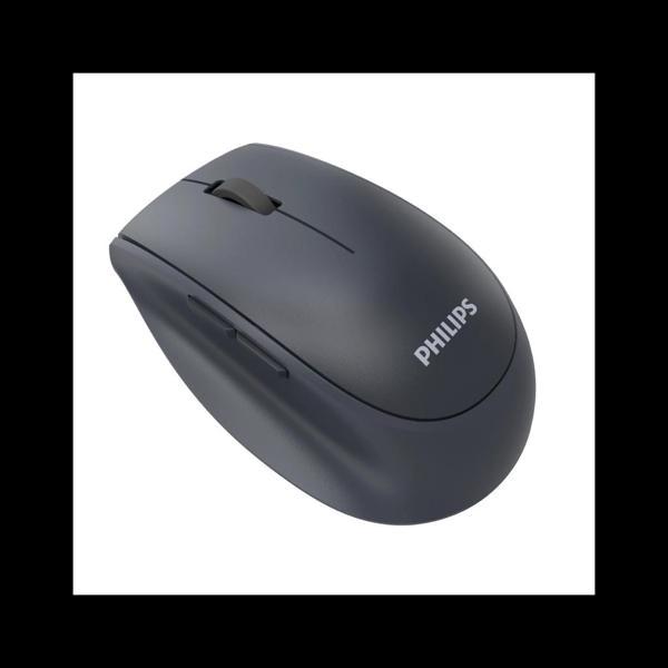 Phılıps Spk7627k, Gri, Usb Nano 2,4gh Ve Bluetooth Kablosuz, 1600dpi, Optic, 5 Tuşlu, Şarj Edilebili - Image 1