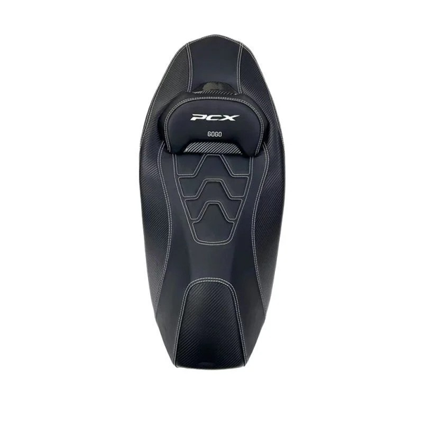 HONDA PCX 2021 - 2025 MODİFİYE SPOR BEL DESTEKLİ BEYAZ KOLTUK SELE - Image 1