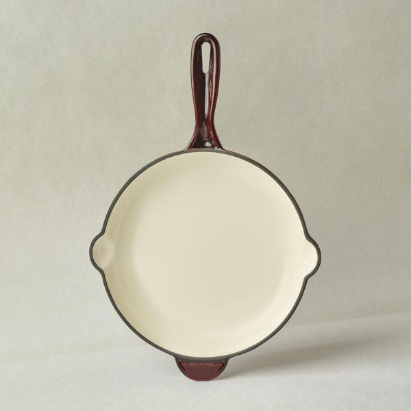 Karaca Heritage Demir Döküm Emayeli Tava Kırmızı 26 cm - Image 1