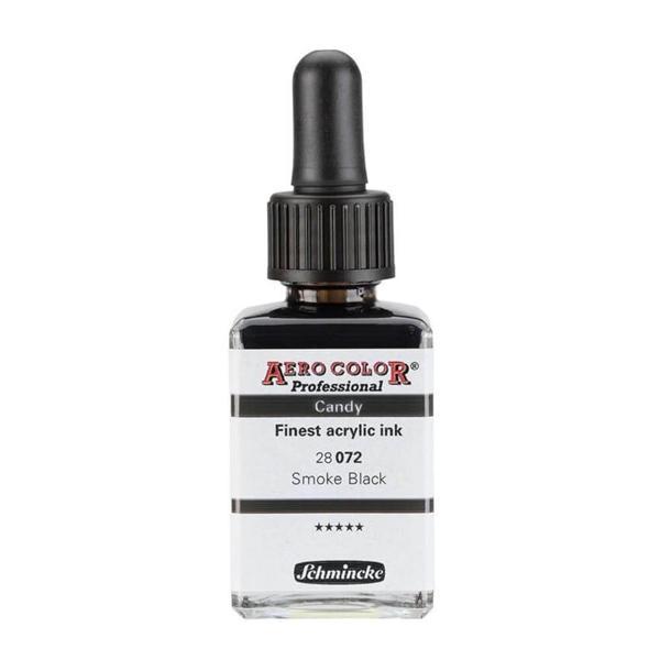Supertrend Aero Color Akrilik Mürekkep 28 ml. 072 Candy Colors Smoke Black - Image 1