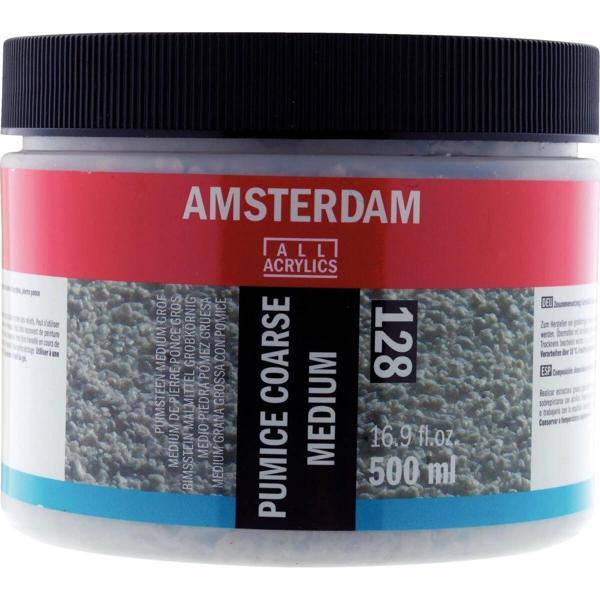 Supertrend Amsterdam Pumice Coarse Medium Süngertaşı 128 Kalın Grenli Medyum 500 ml. - Image 1