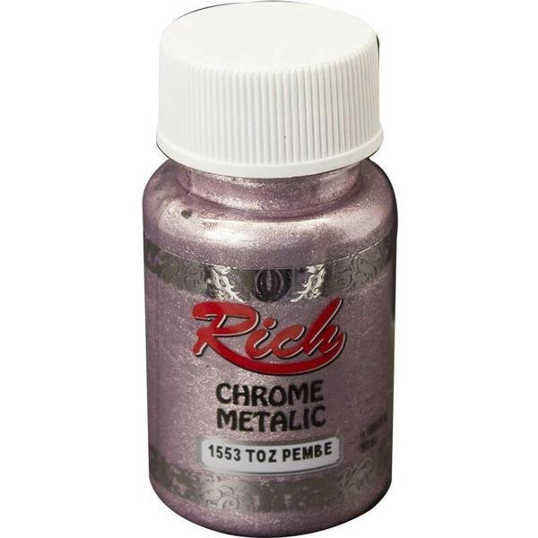 Supertrend Chrome Metalik Boya 50 cc. 1553 Toz Pembe - Image 1