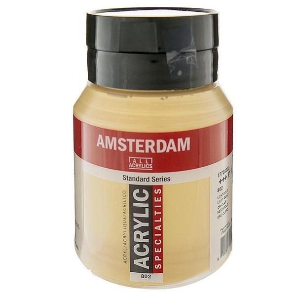 Supertrend Amsterdam Akrilik Boya 500 ml. 802 Light Gold - Image 1