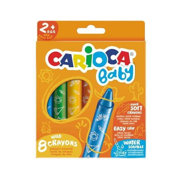 Supertrend Baby Wild Crayons Pastel Mum Boya 8 Renk 2+ Yaş - Image 1