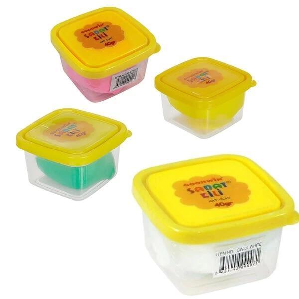Supertrend Sanat Kili 40 Gr.(3 Renk + 1 Adet Beyaz***) 4'Lü Set - Image 1