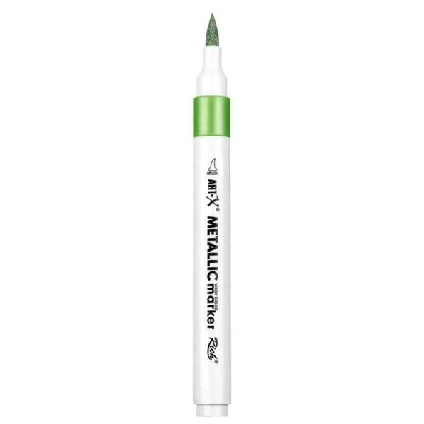 Supertrend Supertrend Acrylic Metallic Marker Su Bazlı Yaldızlı Boyama Markörü Metalik Yeşil - Image 1